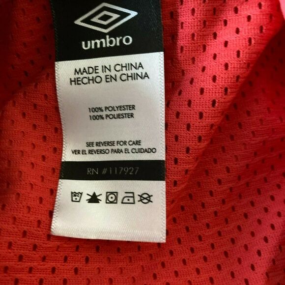 Umbro Hibiscus Quarter Zip Womens Pullover Windbreaker Size Small - Picture 3 of 9